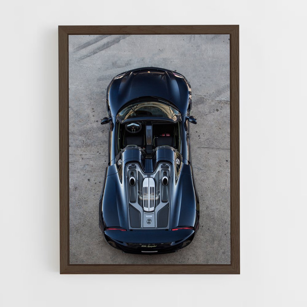 Poster Spyder en Détente – affiche Porsche (vue 5)